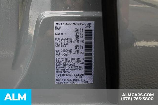 2025 Nissan Frontier Crew Cab PRO-4X 4x4