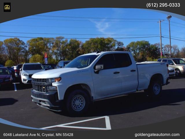 2021 Chevrolet Silverado 1500 4WD Double Cab Standard Bed WT for sale in Crystal, MN