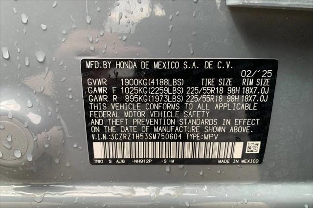 2025 Honda HR-V 2WD Sport