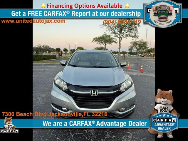 2016 Honda HR-V EX-L for sale in Jacksonville, FL