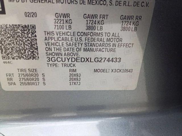 2020 Chevrolet Silverado 1500 4WD Crew Cab Short Bed LT
