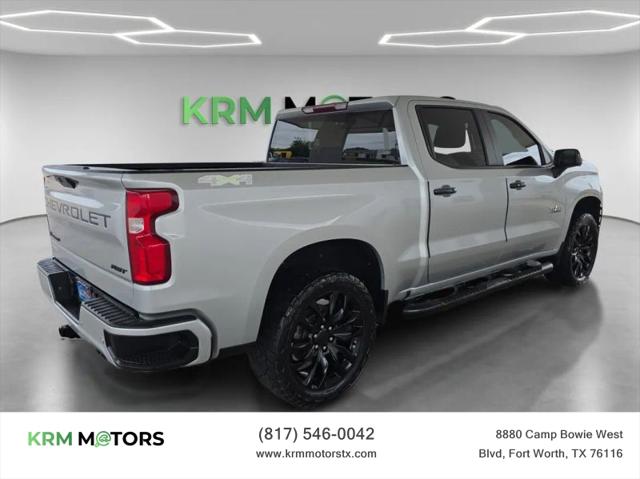 2022 Chevrolet Silverado 1500 4WD Crew Cab Short Bed RST