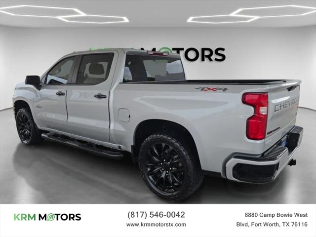 2022 Chevrolet Silverado 1500 4WD Crew Cab Short Bed RST