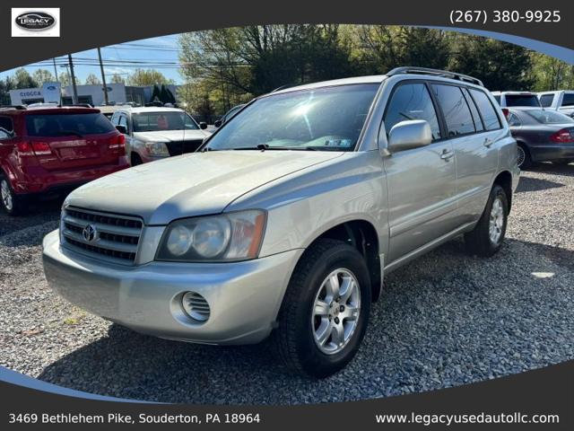 2002 Toyota Highlander Limited for sale in Souderton, PA