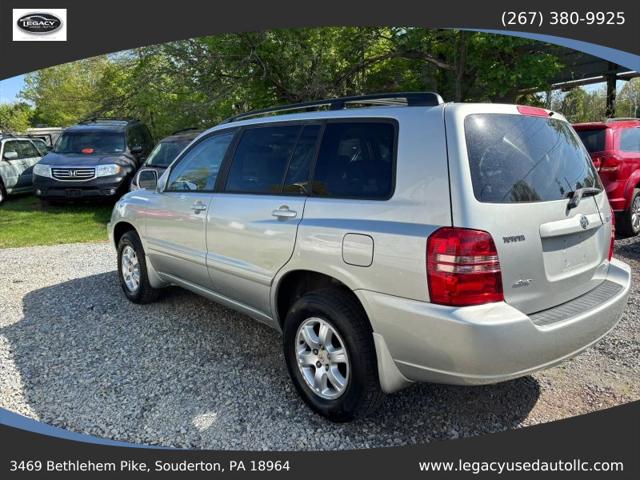 2002 Toyota Highlander Limited