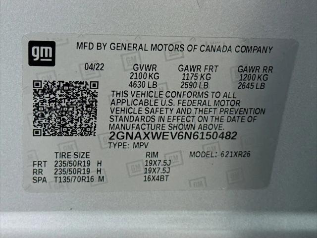 2022 Chevrolet Equinox AWD RS