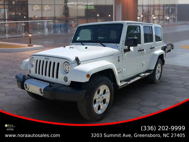 2015 Jeep Wrangler Unlimited Sahara for sale in Greensboro, NC