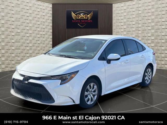 2021 Toyota Corolla LE for sale in El Cajon, CA