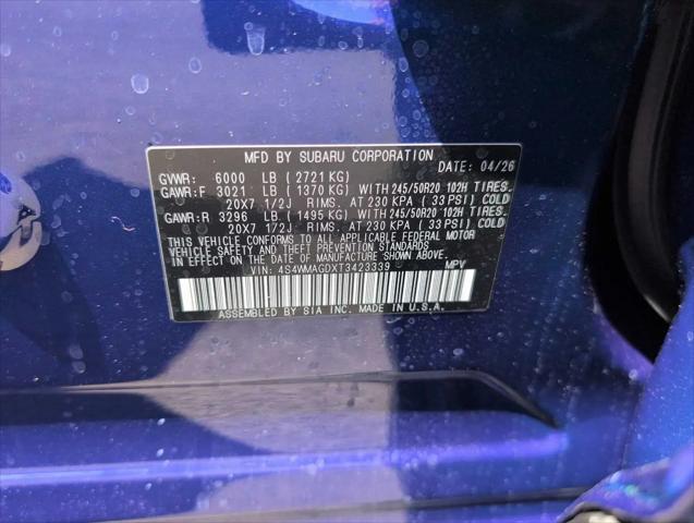 2026 Subaru Ascent Limited 7-Passenger