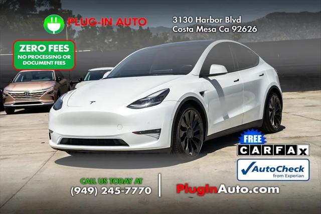 2022 Tesla Model Y Performance Dual Motor All-Wheel Drive for sale in Costa Mesa, CA