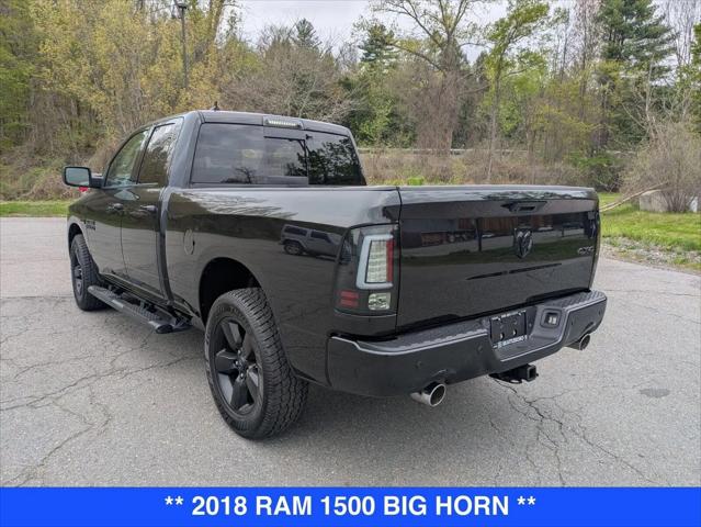 2018 Ram 1500 Big Horn Quad Cab 4x4 6'4" Box