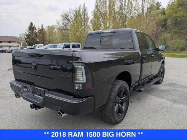 2018 Ram 1500 Big Horn Quad Cab 4x4 6'4" Box