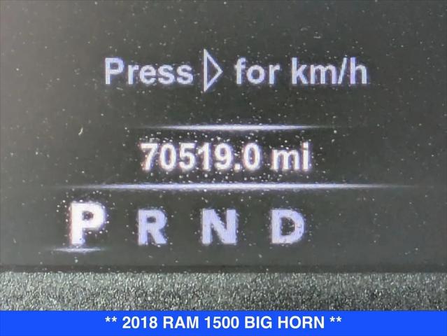 2018 Ram 1500 Big Horn Quad Cab 4x4 6'4" Box