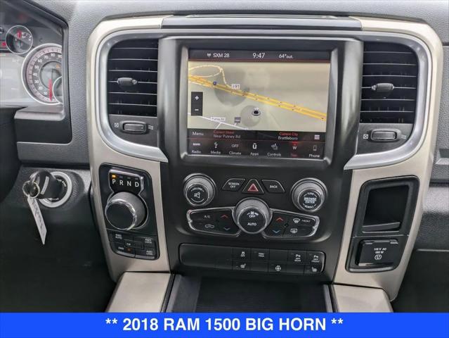 2018 Ram 1500 Big Horn Quad Cab 4x4 6'4" Box
