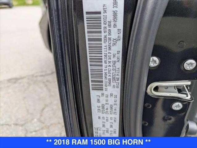 2018 Ram 1500 Big Horn Quad Cab 4x4 6'4" Box