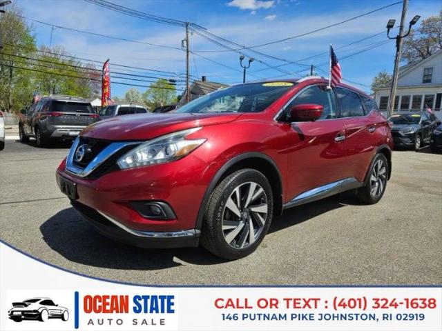 2018 Nissan Murano Platinum for sale in Johnston, RI