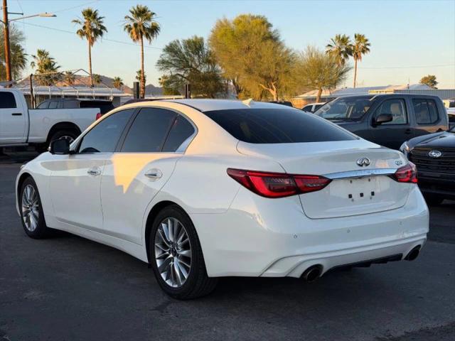 2021 INFINITI Q50 LUXE