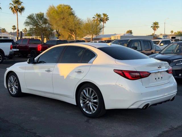 2021 INFINITI Q50 LUXE