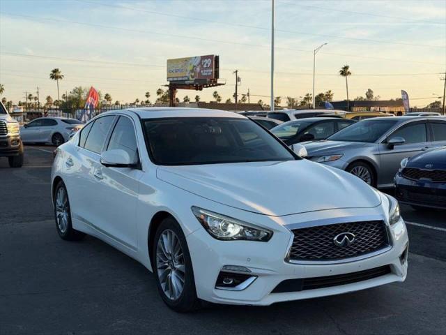 2021 INFINITI Q50 LUXE