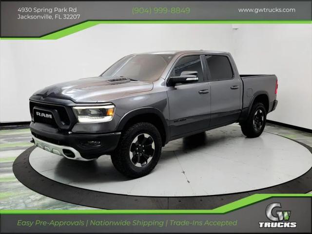 2019 Ram 1500 Rebel Crew Cab 4x4 5'7" Box for sale in Jacksonville, FL