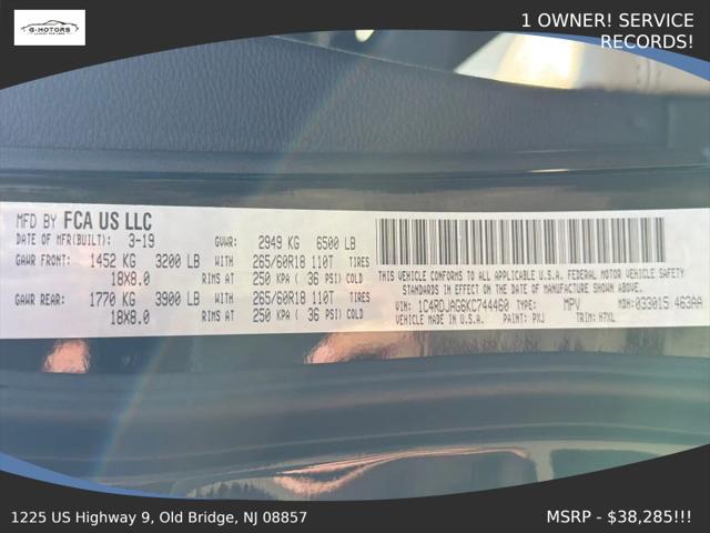 2019 Dodge Durango SXT AWD