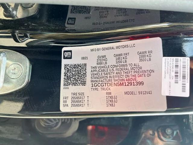 2021 Chevrolet Colorado 4WD Crew Cab Long Box Z71