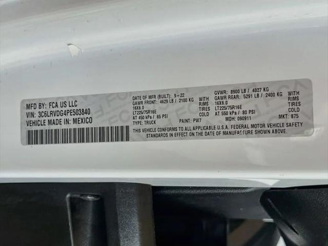 2023 Ram ProMaster 2500 Cargo Van High Roof 159" WB