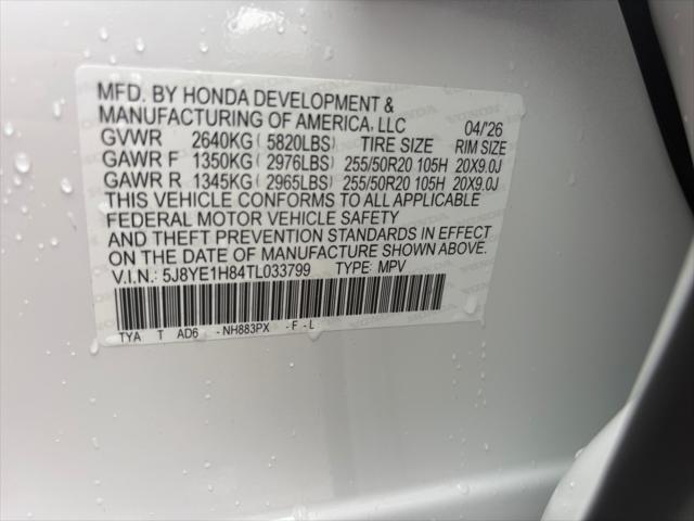 2026 Acura MDX Advance Package