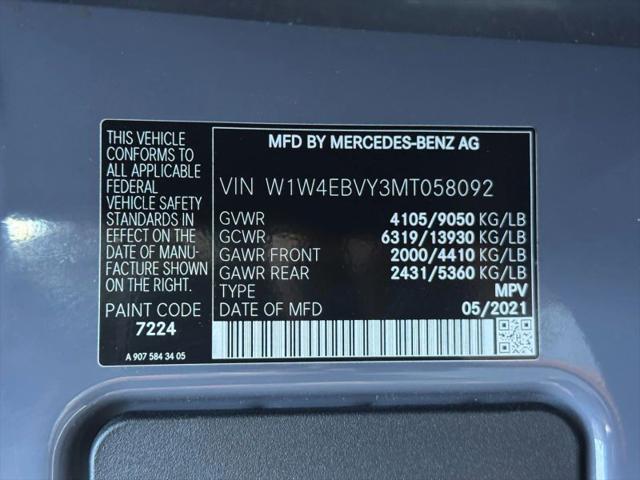 2021 Mercedes-Benz Sprinter 2500 Standard Roof V6