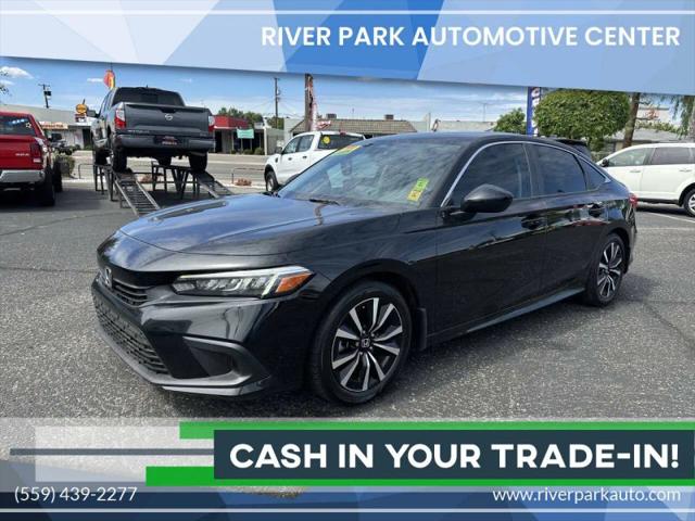 2022 Honda Civic EX for sale in Fresno, CA