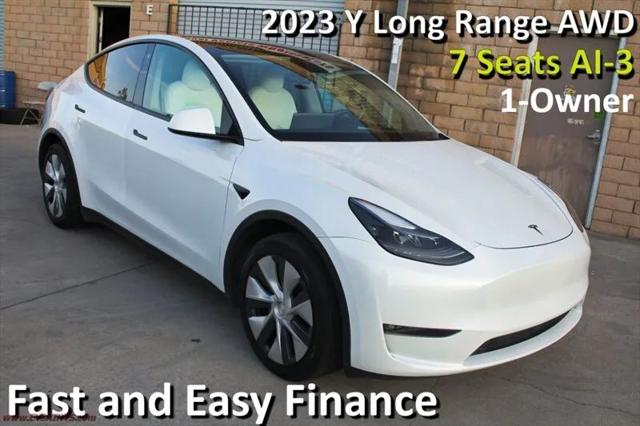 2023 Tesla Model Y Long Range Dual Motor All-Wheel Drive for sale in Rialto, CA