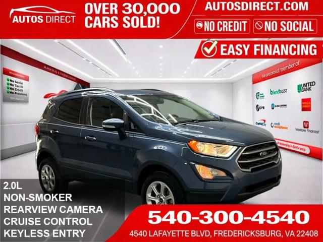2021 Ford EcoSport SE for sale in Fredericksburg, VA