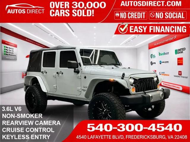 2017 Jeep Wrangler Unlimited Sahara 4x4 for sale in Fredericksburg, VA