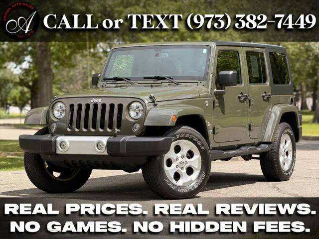 2015 Jeep Wrangler Unlimited Sahara for sale in Lyndhurst, NJ