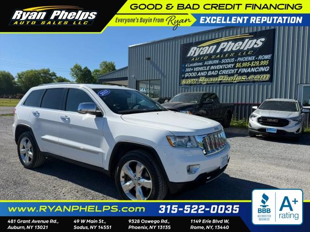 2013 Jeep Grand Cherokee Overland Summit for sale in Auburn, NY