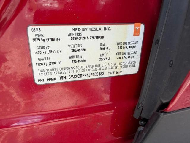 2018 Tesla Model X 100D