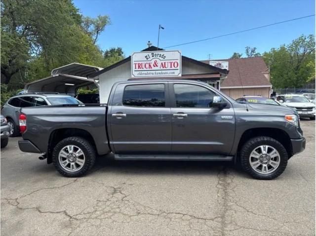 2016 Toyota Tundra Platinum 5.7L V8 for sale in El Dorado, CA