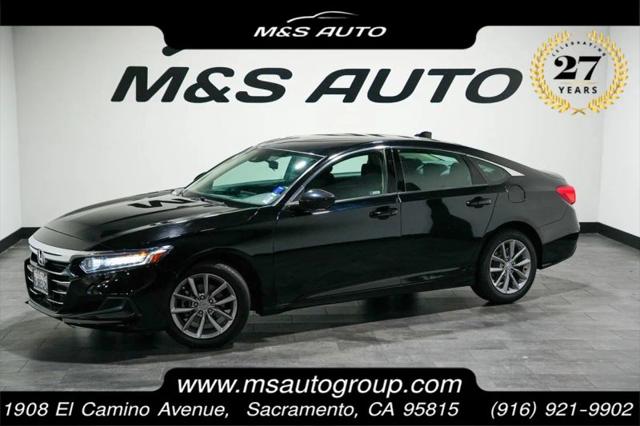 2021 Honda Accord LX for sale in Sacramento, CA