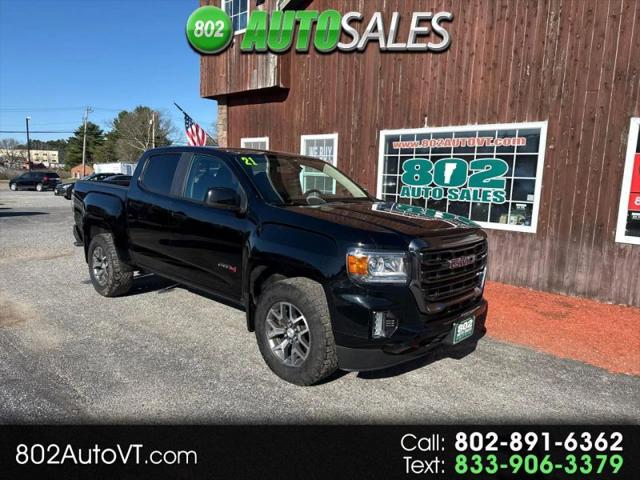 2021 GMC Canyon 4WD Crew Cab Short Box AT4 - Leather for sale in Milton, VT
