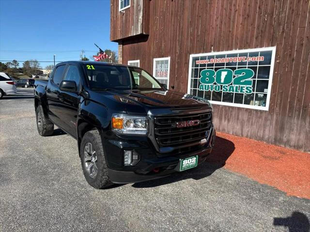 2021 GMC Canyon 4WD Crew Cab Short Box AT4 - Leather