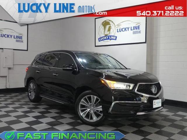 2018 Acura MDX w/Technology Package & AcuraWatch Plus Pkg for sale in Fredericksburg, VA