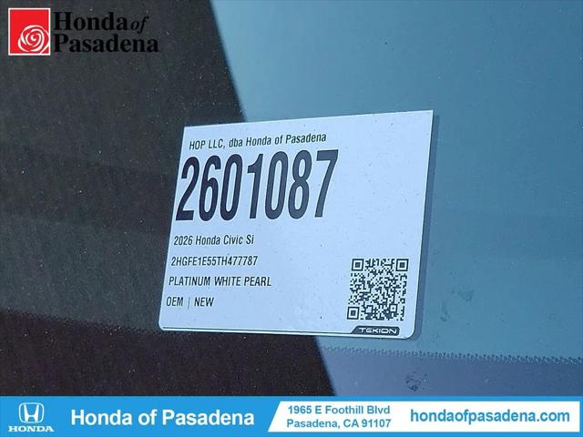 2026 Honda Civic Sedan