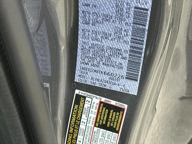2026 Nissan Frontier King Cab S 4x4