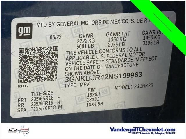 2022 Chevrolet Blazer AWD 3LT