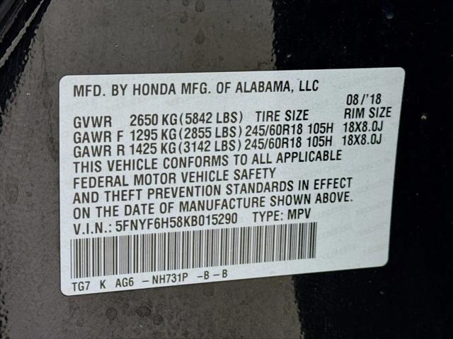 2019 Honda Pilot EX-L