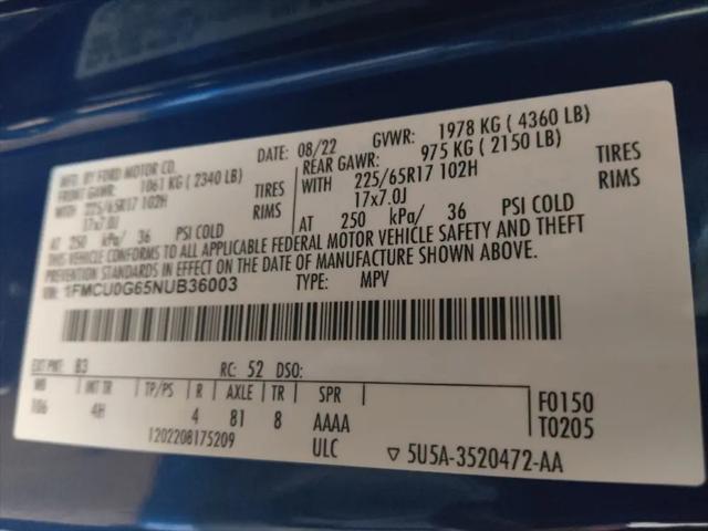 2022 Ford Escape SE