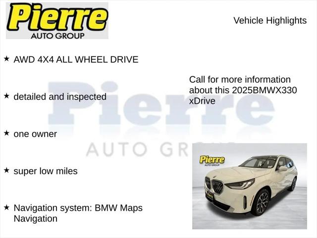 2025 BMW X3 30 xDrive