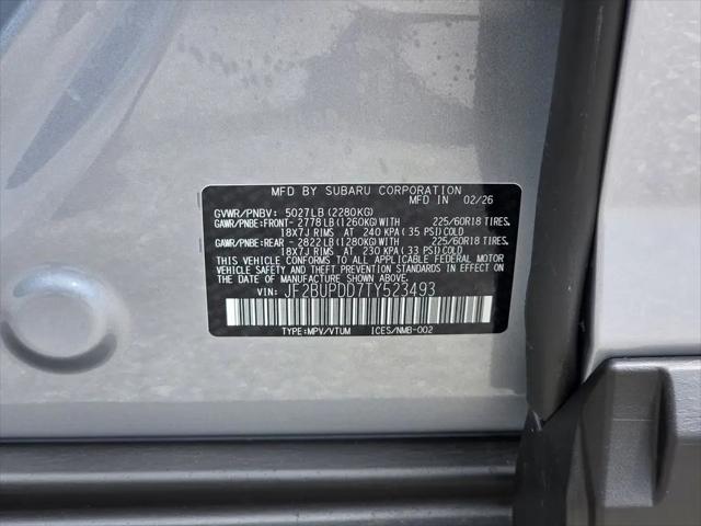 2026 Subaru Outback Limited