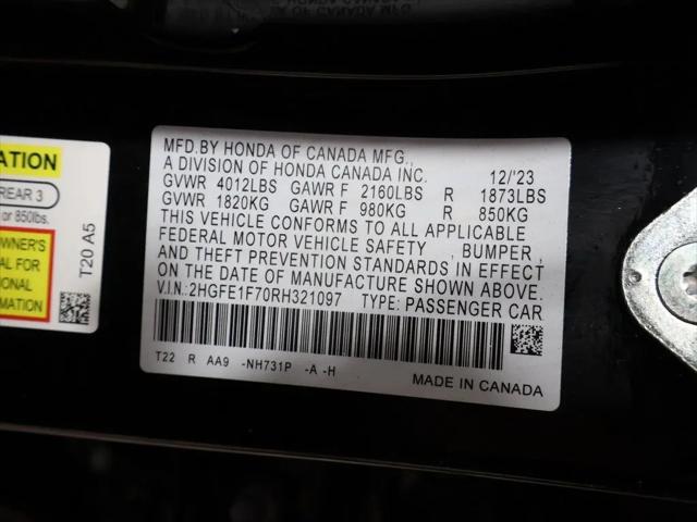 2024 Honda Civic EX