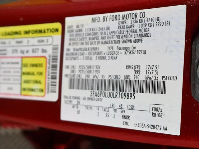 2020 Ford Fusion Hybrid SE